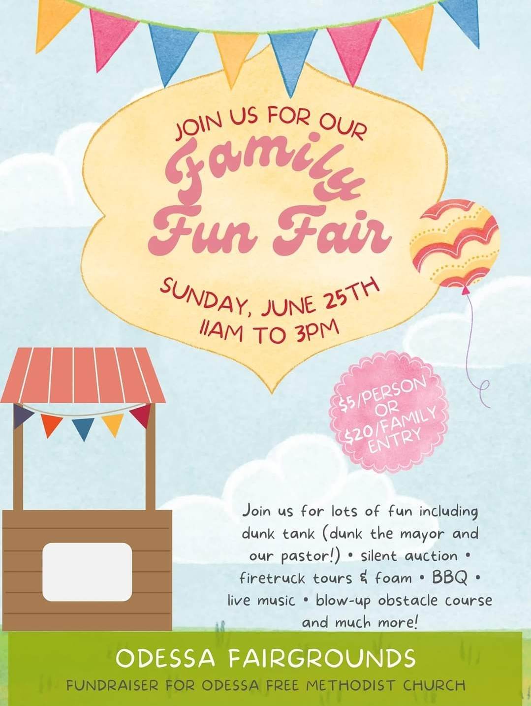 Family Fun Fair June 25th 11-3